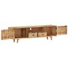 vidaXL TV-Schrank 140x30x40 cm Massivholz Mango