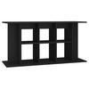 vidaXL Aquariumst&auml;nder Schwarz 120x40x60 cm Holzwerkstoff
