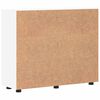 vidaXL Holzschrank mit Speicher Wei&szlig; 88,5 x 30,5 x 73 cm Holzwerkstoff