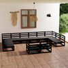 vidaXL 12-tlg. Garten-Lounge-Set Massivholz Kiefer