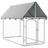 vidaXL Outdoor-Hundezwinger mit Dach 200x100x150 cm
