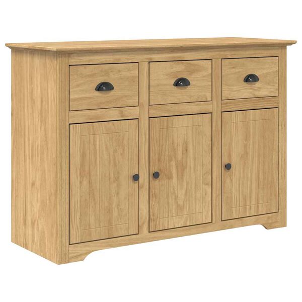 vidaXL Sideboard BODO Honigbraun 115,5 x 44 x 80 cm Holzwerkstoff