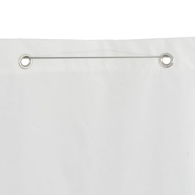 vidaXL Senkrechtmarkise Oxford-Gewebe 140×240 cm Weiß