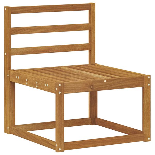 vidaXL Outdoor-Sofagarnitur 4 St&uuml;ck Natur Massivholz Akazie