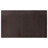 vidaXL Teppich Rechteckig Dunkelbraun 60x100 cm Bambus