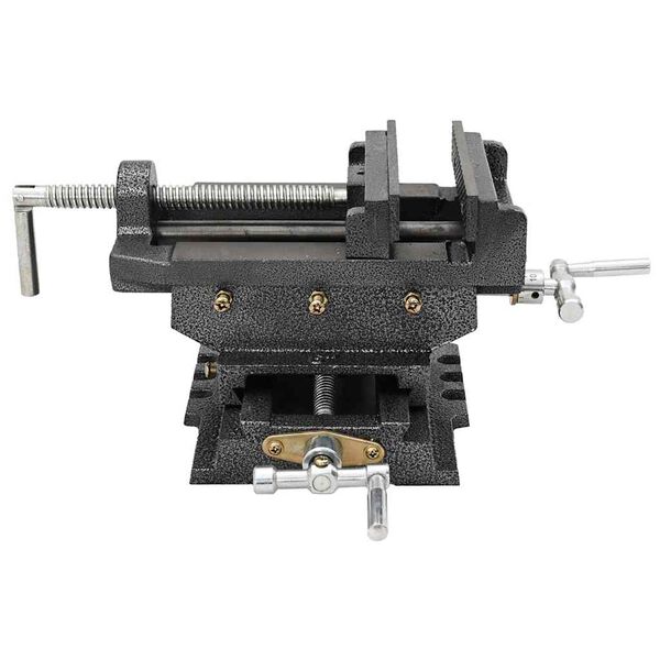 vidaXL Schraubstock Kreuztisch Handbetrieben 150 mm