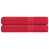 vidaXL Saunat&uuml;cher FROGN 2 Stk. Rot 80x200 cm 360 g/m&sup2;