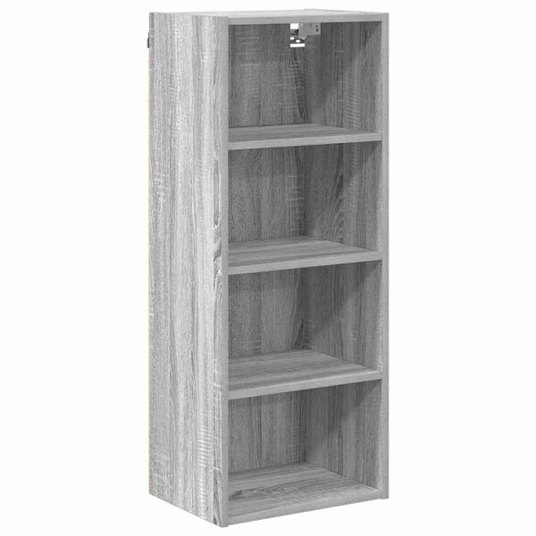 vidaXL H&auml;ngeschrank Graues Sonoma 40 x 29,5 x 100 cm Holzwerkstoff
