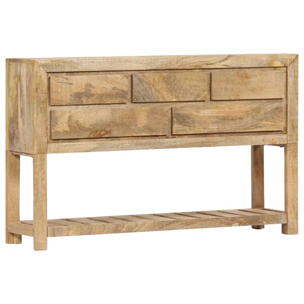 vidaXL Sideboard 120x30x75 cm Massivholz Mango