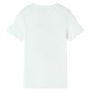 Kinder-Kurzarmshirt Ecru 128