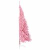 vidaXL K&uuml;nstlicher vorbeleuchteter Weihnachtsbaum Rosa 180 cm PVC