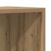 vidaXL TV-Schrankset Artisan-Eiche 37 x 37 x 107 cm Holzwerkstoff