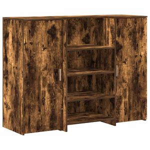 vidaXL Empfangstheke R&auml;uchereiche 135x50x103,5 cm Holzwerkstoff