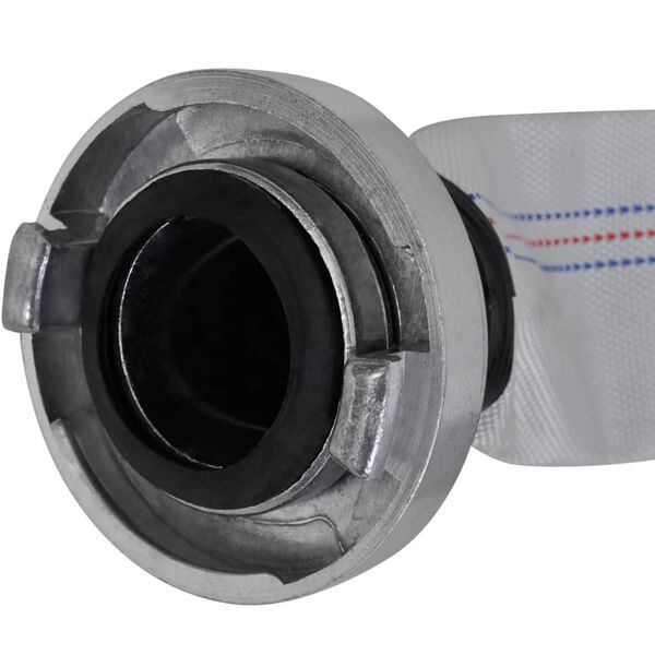 vidaXL Feuerwehrschlauch Flachschlauch 30 m C-Storz Kupplungen 2 Zoll