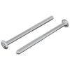 vidaXL Schraube 2 pcs Silber M6 x 85 mm Stahl