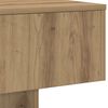 vidaXL Couchtisch Artisan-Eiche 60x60x31,5 cm Holzwerkstoff