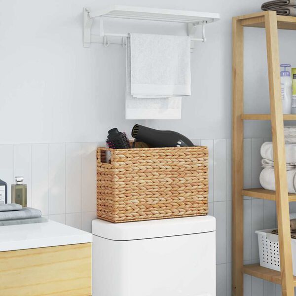 vidaXL Zeitschriftenk&ouml;rbe 2 pcs Natur 39 x 14 x 25 cm Wasserhyazinthe