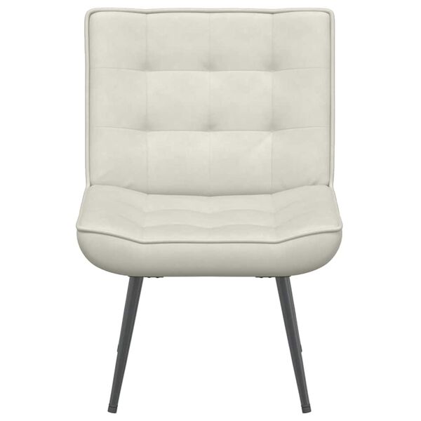 vidaXL Relaxsessel Creme 64x74x84 cm Samt