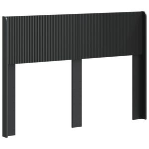 vidaXL Kopfteil Schwarz PB