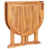 vidaXL Gartentisch Butterfly Klappbar 120x70x75 cm Teak Massivholz