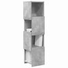 vidaXL Eckschrank Beton Grau 25,5x25x102cm Holzwerkstoff