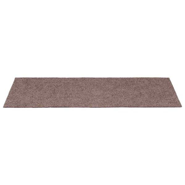 vidaXL Stufenmatten Selbstklebend 15 Stk. 65x21x4 cm Hellbraun Rechteckiger Rand