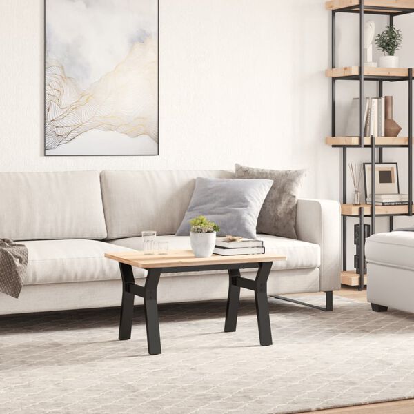 vidaXL Couchtisch-Gestell in Y-Form 60x40x38 cm Stahl