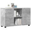 vidaXL Sideboard Beton Grau 88,5 x 30,5 x 55,5 cm Holzwerkstoff