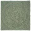 vidaXL Bereichsteppiche Olive Gr&uuml;n 300 x 300 cm Jute