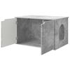 vidaXL Katzenhaus Beton 85 x 55 x 50,5 cm Holzwerkstoff