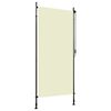 vidaXL Außenrollo 100 x 270 cm Creme
