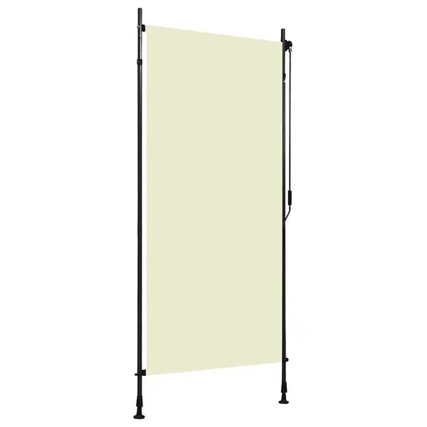 vidaXL Außenrollo 100 x 270 cm Creme