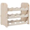 vidaXL Weinregal 43x25x37 cm Massivholz Kiefer