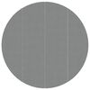 vidaXL Pool-Bodentuch Hellgrau Ø500 cm Polyester Geotextil