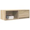 vidaXL TV-Schrank Sonoma-Eiche 80x31x25,5 cm Holzwerkstoff
