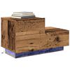 vidaXL Nachttisch Altholz 70 x 36 x 40,5 cm Holzwerkstoff