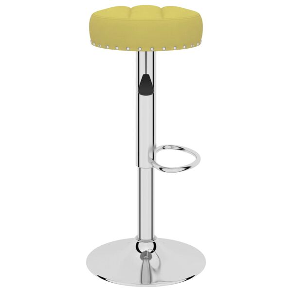 vidaXL Barhocker 2 Stk. Grün Stoff