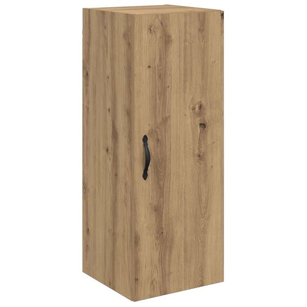 vidaXL Wandschrank Artisan-Eiche 34,5 x 34 x 90 cm Holzwerkstoff