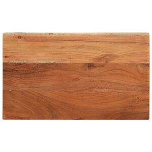 vidaXL Tischplatte 40x20x2,5 cm Rechteckig Massivholz Akazie