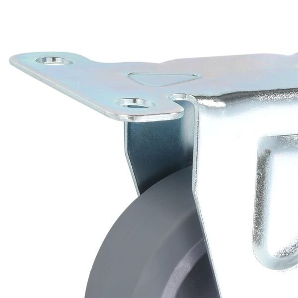 vidaXL 12 Stk. Bockrollen 75 mm