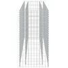 vidaXL Gabionen-Hochbeet Verzinkter Stahl 180&times;50&times;100 cm