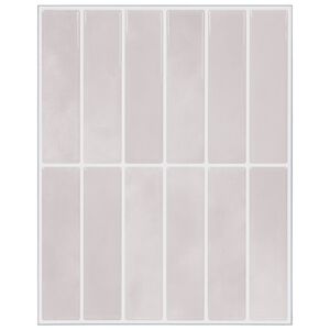 vidaXL Rechteckige Fliese 50 pcs Beige 29 x 23 x 0,08 cm
