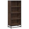 vidaXL B&uuml;cherregal Braun Eichen-Optik 60x35x139 cm Holzwerkstoff