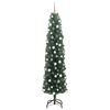 vidaXL K&uuml;nstlicher Weihnachtsbaum mit 300 LEDs mit St&auml;nder Gr&uuml;n 180 cm