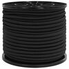 vidaXL Bungee-Schn&uuml;re 8 mm Schwarz PP und Gummi