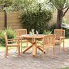 vidaXL Garten Essgruppe 3 pcs Braun Massivholz Akazie