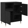 vidaXL Sideboards 2 pcs Schwarz Eichen-Optik 120 x 35 x 70 cm
