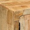 vidaXL Nachttisch 2 Stk. 40x32x46 cm Raues Massivholz Mango