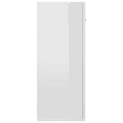 vidaXL Sideboard Hochglanz-Weiß 105x30x75 cm Holzwerkstoff