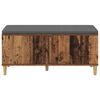 vidaXL Flurbank mit Kissen mit Speicher Altholz 60 x 38 x 46 cm
